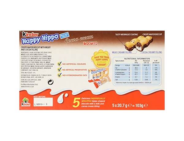 Happy hippo ingredients