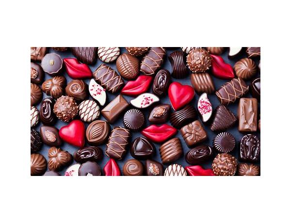 Happy valentine day candy ingredients