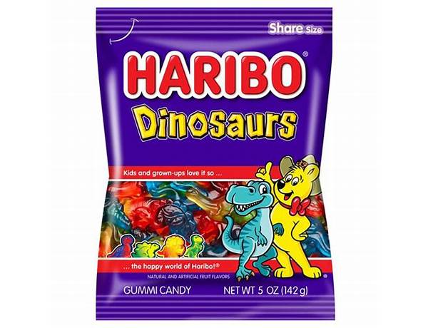 Haribo dinosaurs food facts