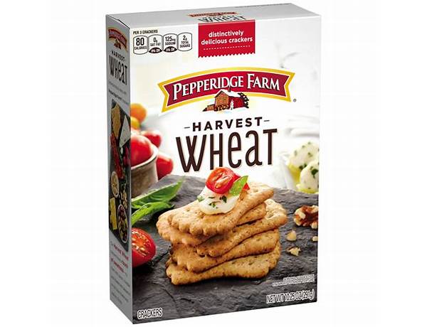 Harvest wheat crackers food facts