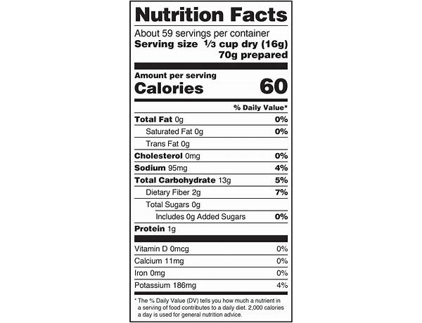 Hash brown nutrition facts