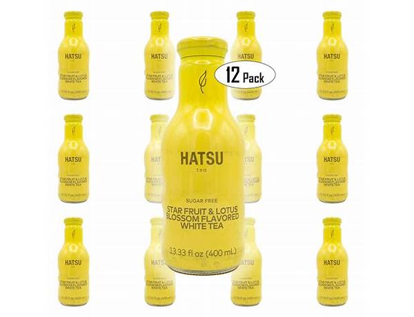 Hatsu tea food facts