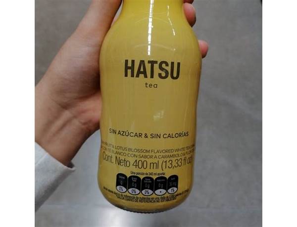 Hatsu tea ingredients