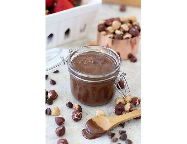 Hazelnut spread with coconut ingredients