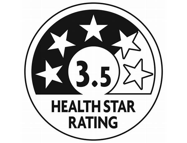 Health Star Rating 3.5, musical term