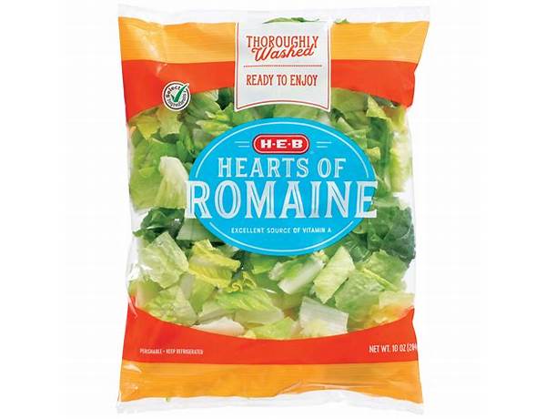 Hearts of romain ingredients