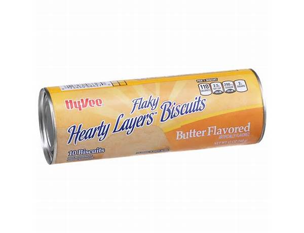 Hearty layers butter flavored ingredients