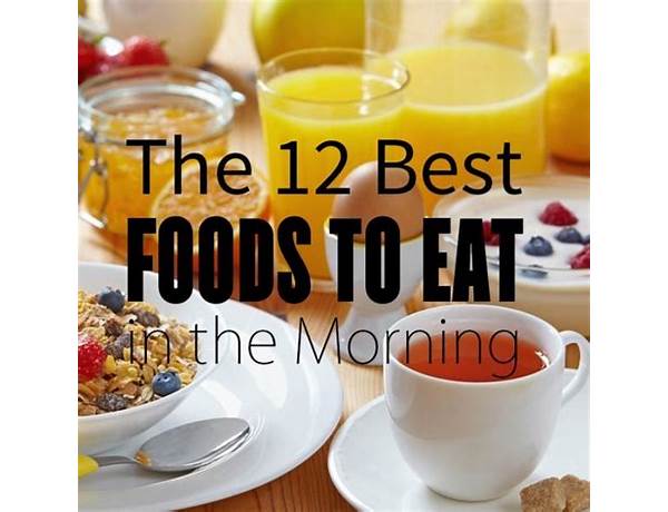 Hearty morning food facts