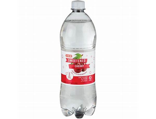 Heb sweetened cherry sparkling water ingredients