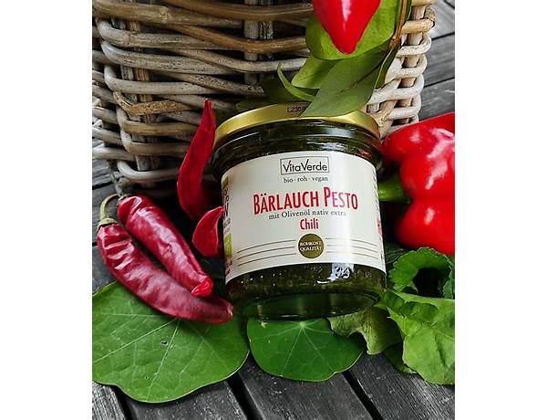 Heldenkraut bärlauch-chili-pesto food facts