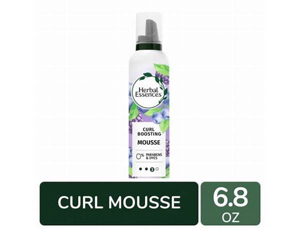 Herbal essences mousse food facts