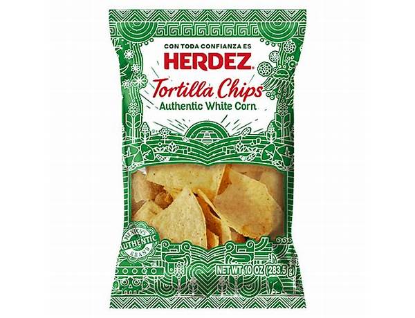 Herdez tortilla chips food facts