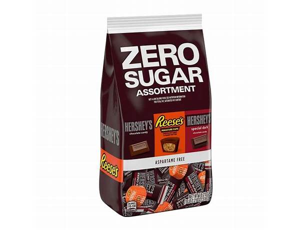 Hersheys zero sugar chocolate candy food facts