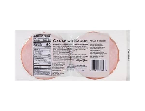 Hickory smoked canadian bacon nutrition facts