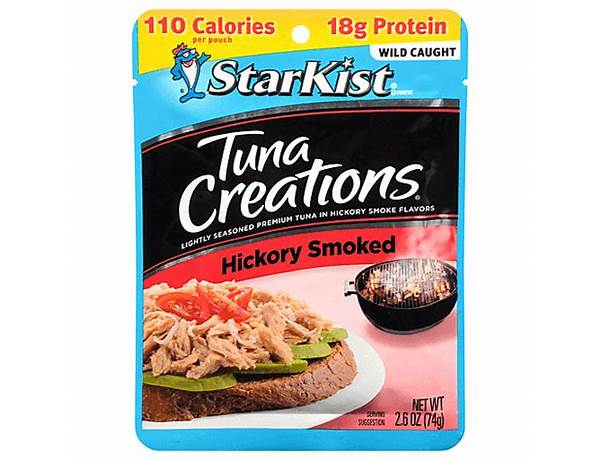 Hickory smoked tuna packet nutrition facts