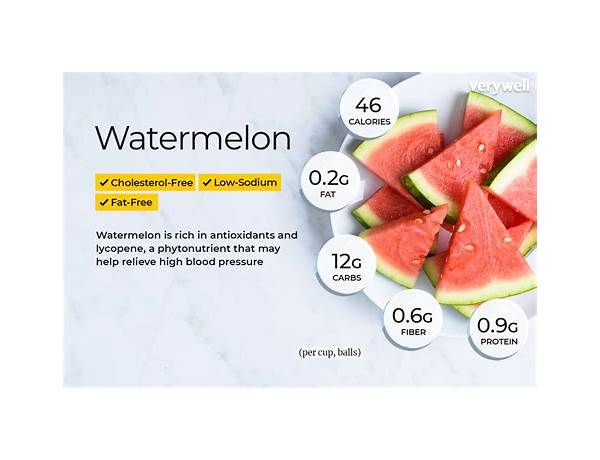 High noon watermelon nutrition facts