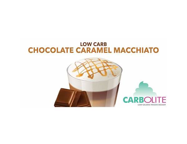 High protein low carb carsnel macchiato ingredients