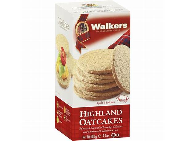 Highland oatcakes food facts