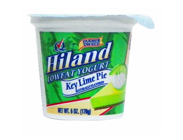 Hiland key lime yogurt ingredients