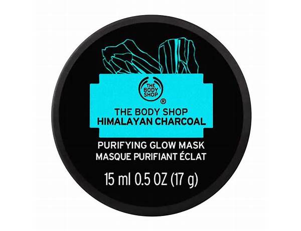 Himalayan charcoal face mask 15ml ingredients