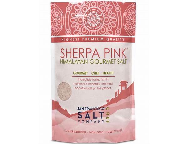 Himalayan salt sherpa pink food facts