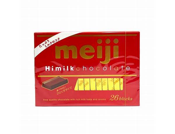 Himilk chocolate ingredients
