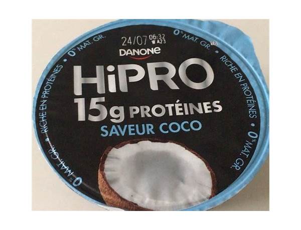 Hipro saveur coco food facts