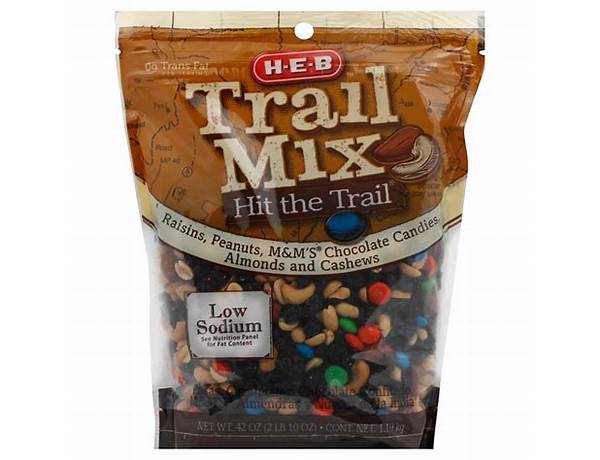 Hit the trail trail mix food facts