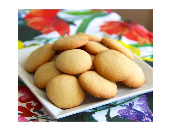Home made vanilla wafers food facts