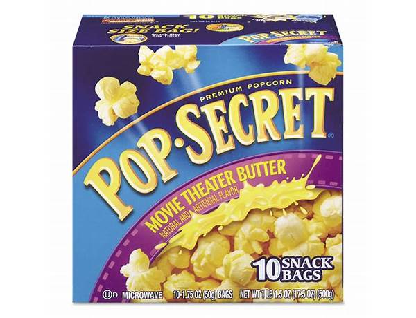 Homestyle popcorn ingredients