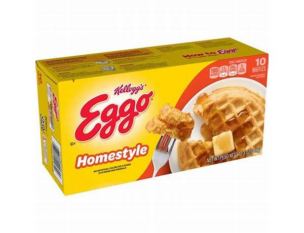 Homestyle waffles ingredients