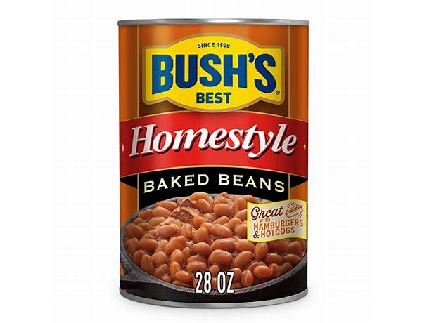 Homestyle with beans food facts