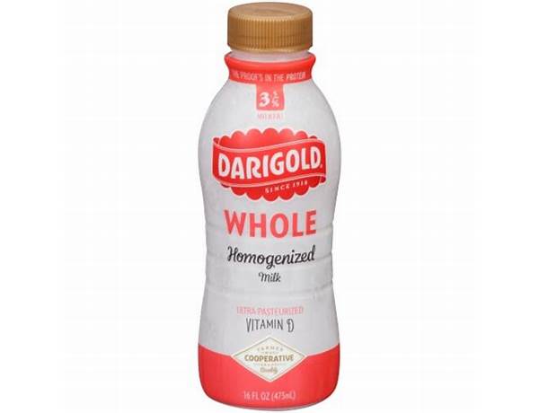 Homogenized vitamin d milk ingredients