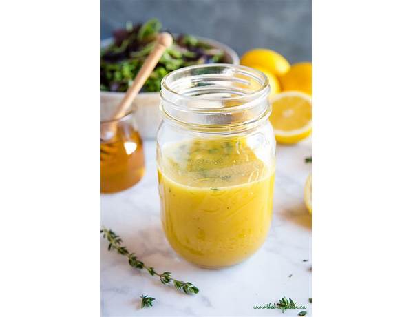Honey, lemon dressing and marinade food facts