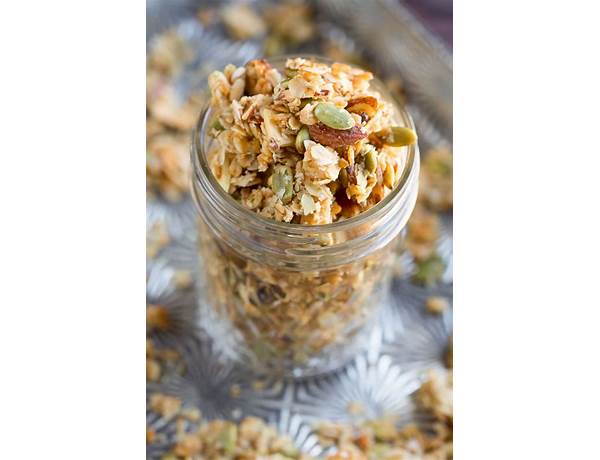 Honey almond granola ingredients