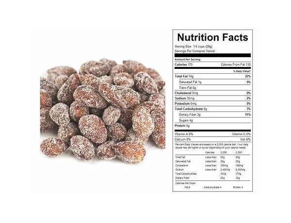 Honey almond nutrition facts