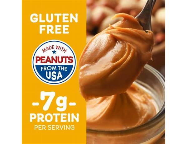 Honey creamy roasted peanut butter spread nutrition facts