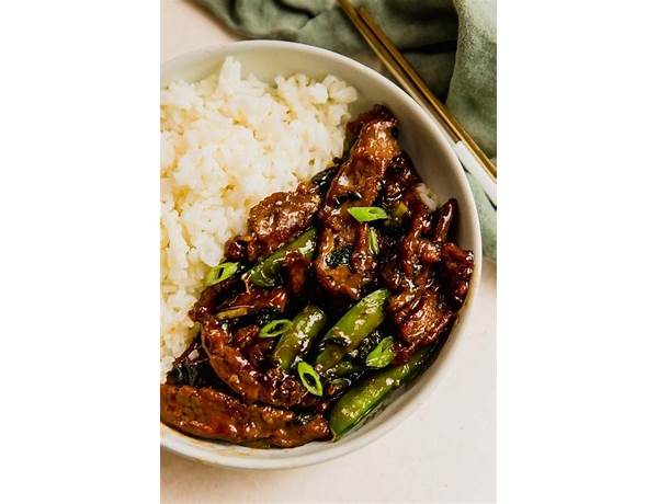 Honey garlic beef food facts