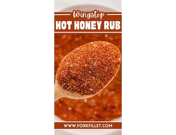 Honey rub food facts