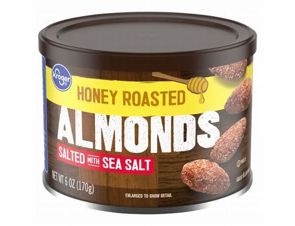 Honey sea-salt almonds ingredients