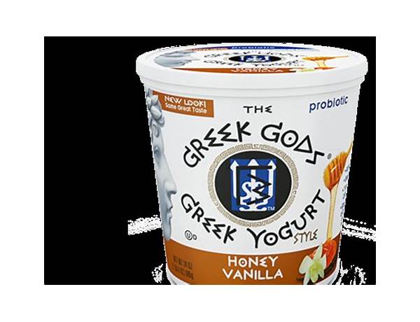 Honey vanilla greek yogurt food facts