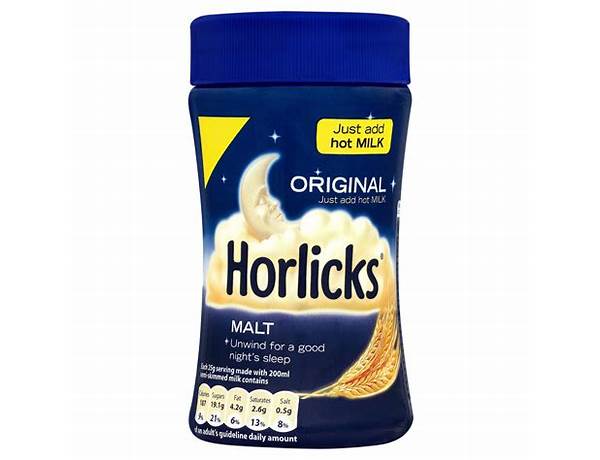 Horlicks classic malt 200g pet food facts