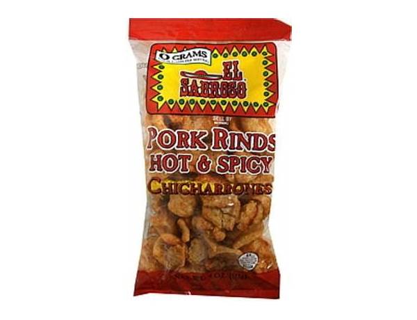 Hot amd spicy chicharrones nutrition facts