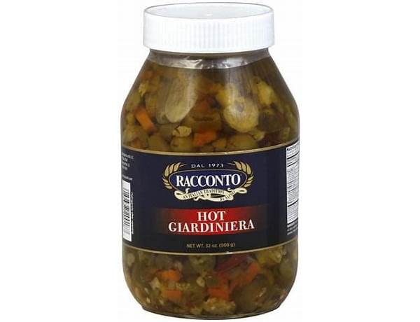 Hot giardiniera food facts