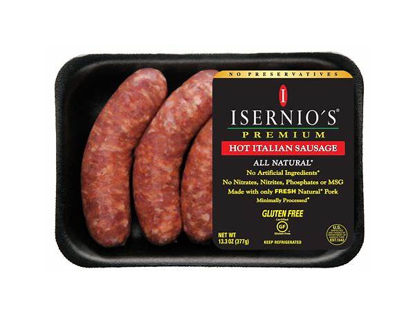 Hot italian sausage food facts