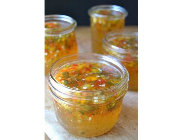 Hot pepper jelly ingredients