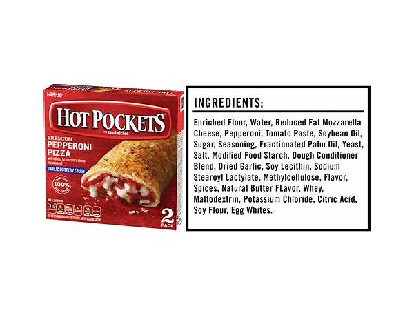Hot pocket ingredients