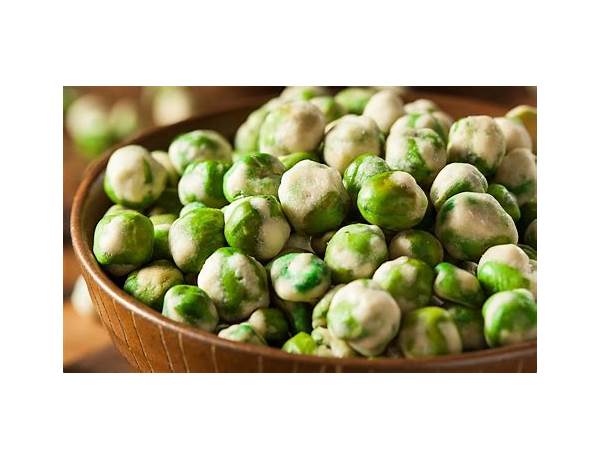 Hot wasabi peas food facts