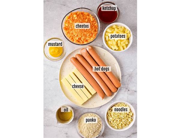 Hotdog ingredients