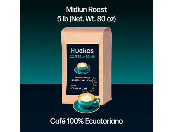 Humboldt mediun roast coffee food facts